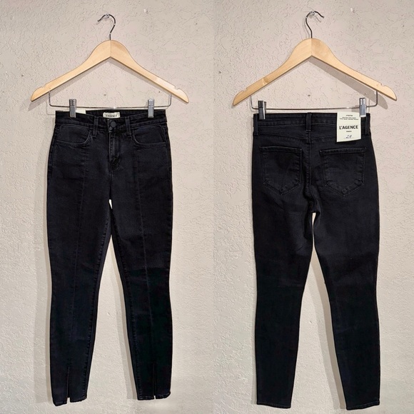 L'AGENCE | NWT! JYOTHI SPLIT ANKLE JEAN SIZE; 24 - Picture 2 of 5